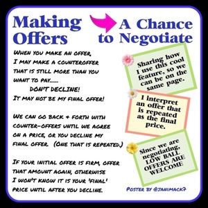 Everything until I have room in my place 😊